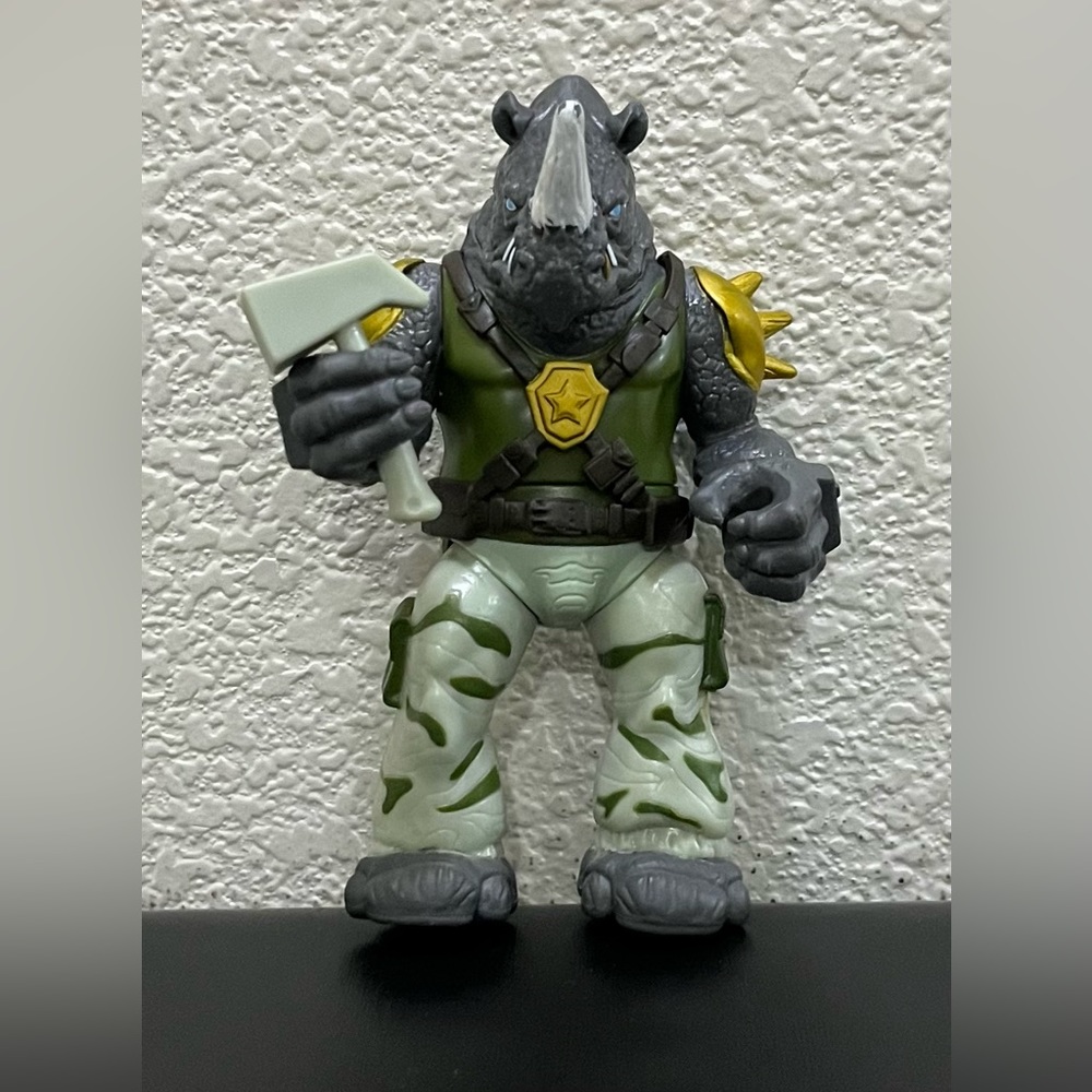 TMNT Rocksteady Rock-Headed Rhino Teenage Mutant Ninja Turtles 2014